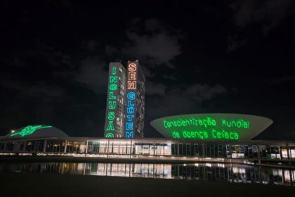 Congresso Nacional recebe projeção de imagem por conscientização sobre a doença celíaca