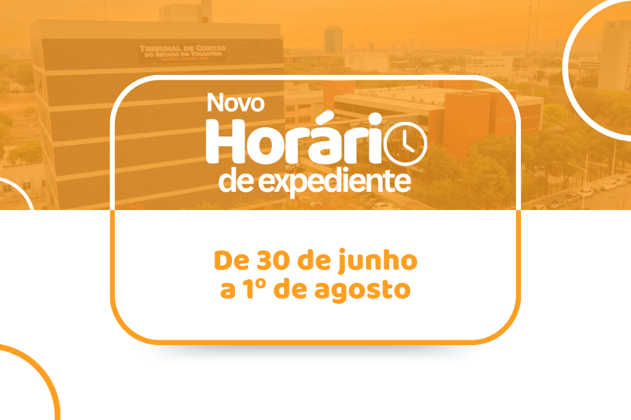 Tribunal adota horário de expediente excepcional entre os dias 30 de junho e 1º de agosto