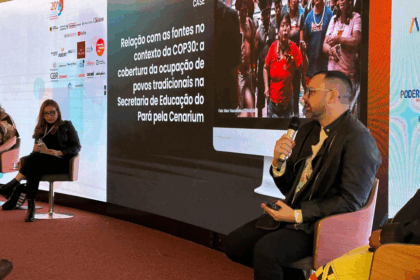 Paula Litaiff da Cenarium Enfatiza Valorização de Fontes Locais da Amazônia para a COP30 na Abraji