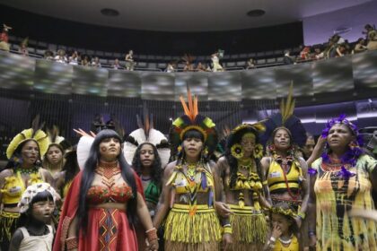 Mulheres indígenas fazem apelo para veto ao projeto que altera licenciamento ambiental