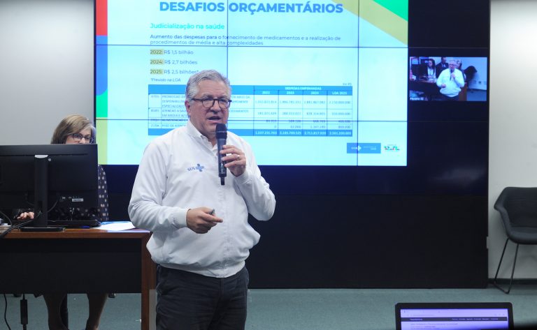 Ministro da Saúde detalha aumento das despesas e pede mais recursos para a Pasta
